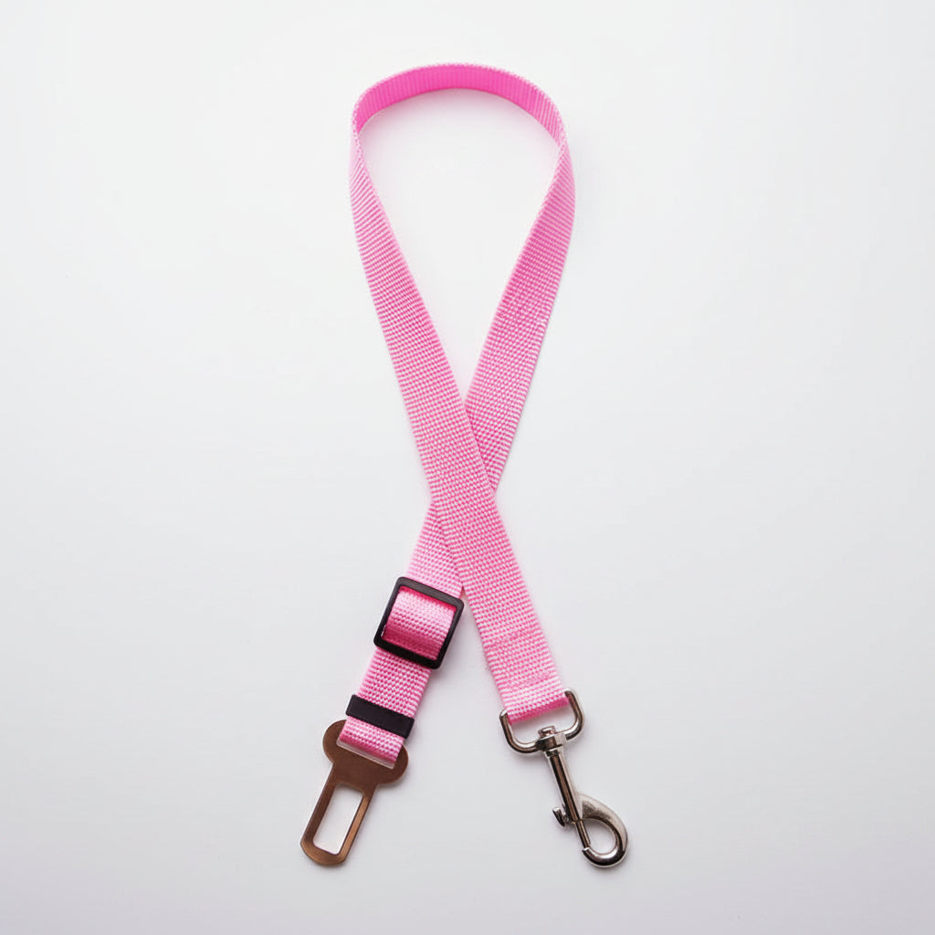 Adjustable Pet Cat Dog Car Seat Belt Pet Seat Vehicle Dog Harness Lead Clip Safety Lever Traction Dog Collars Dogs Accessoires Pets Products....