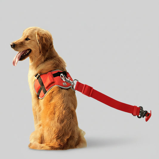 Adjustable Pet Cat Dog Car Seat Belt Pet Seat Vehicle Dog Harness Lead Clip Safety Lever Traction Dog Collars Dogs Accessoires Pets Products