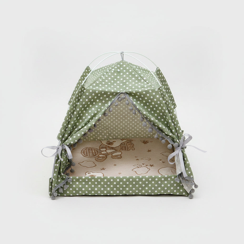 Cat Tent Cat Cat House Enclosed Pet Bed